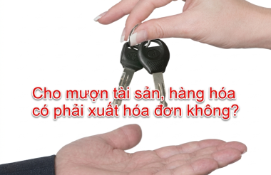 Cho mượn hàng hóa - tài sản